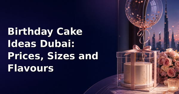 Birthday Cake Ideas Dubai: Prices, Sizes and Flavours
