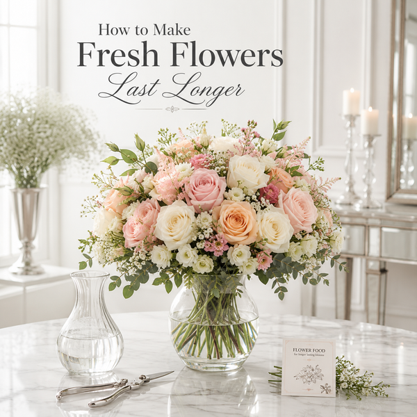 How to Make Fresh Flowers Last Longer: 8 Florist-Approved Tips