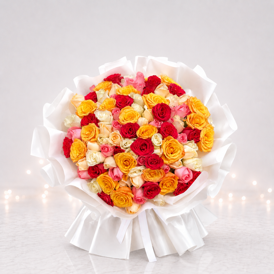 TNE - Brilliant Roses Bouquet