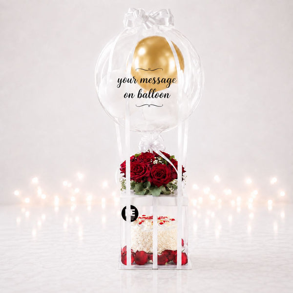 Premium Balloon & Cake Box
