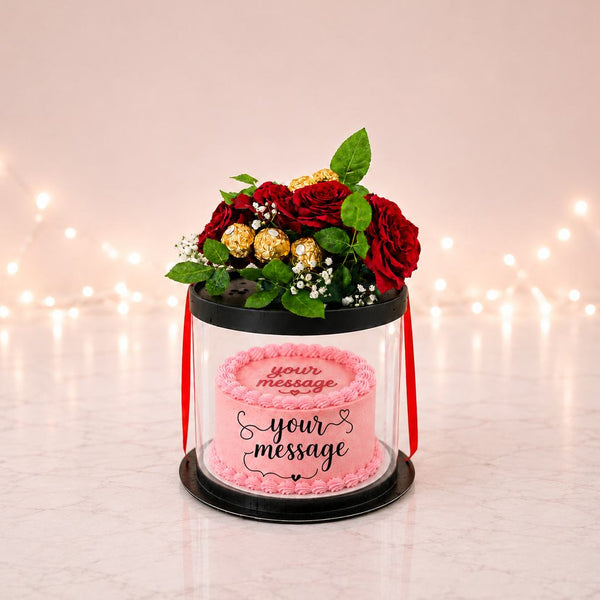 Royal Rose & Ferrero Celebration Cake Box