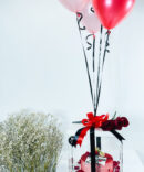 Red Snow flake with Balloon Gift