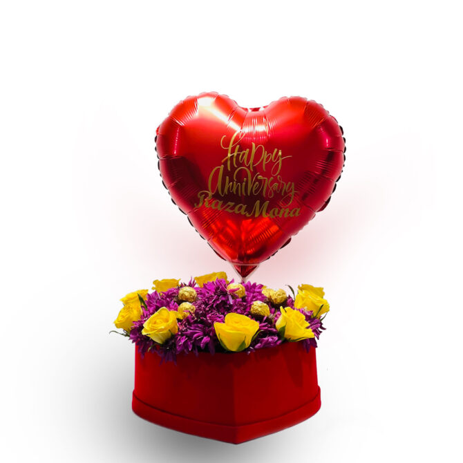 Exocytic flower Gift box
