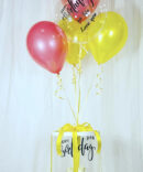 Bright-eyed and Bushy-tailed Balloons with Cake