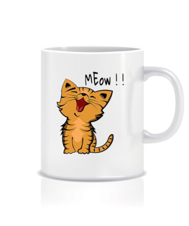 Kitty Cat Coffee Tea Mug
