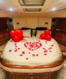 Romantic Bedroom Yacht Setup